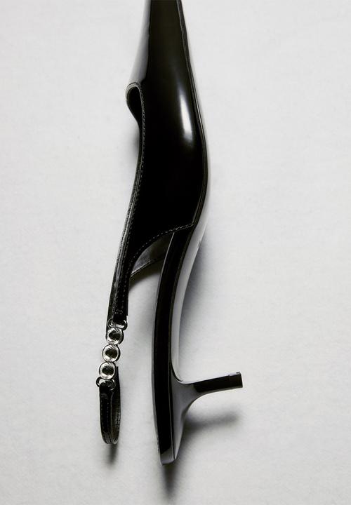 MANGO - Solei heel - black
