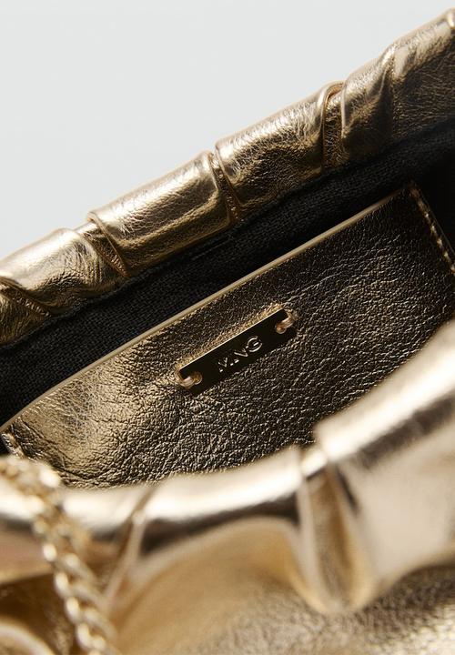 MANGO - Leon crossbody bag - gold