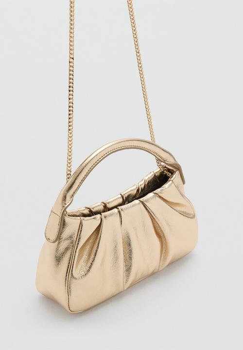MANGO - Leon crossbody bag - gold