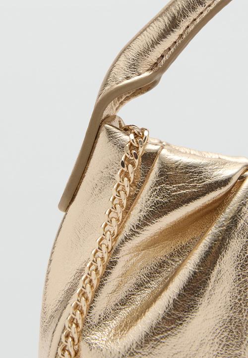 MANGO - Leon crossbody bag - gold