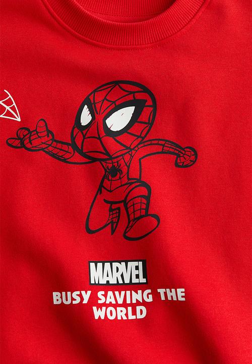 H&M - Printed sweatshirt - red