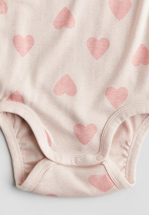 H&M - Long-sleeved bodysuit - Pink