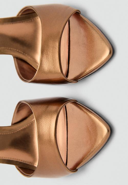 MANGO - Pepyb heel - rust/copper