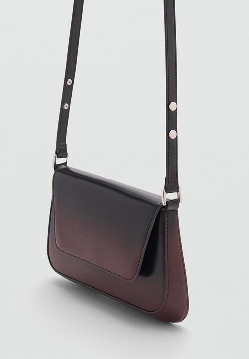 MANGO - Bag m degrade - bordeaux