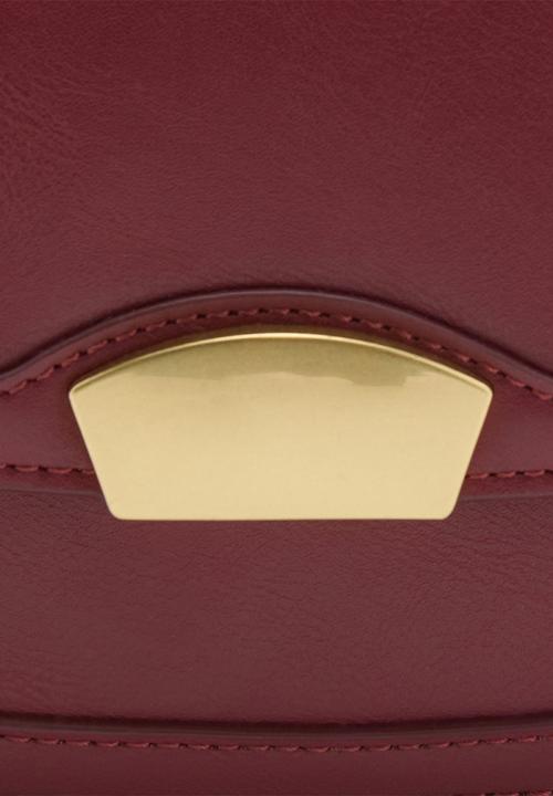 MANGO - Bag i lyrata - maroon