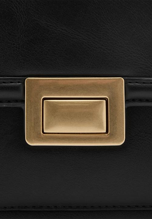 MANGO - Bag m azalea - black