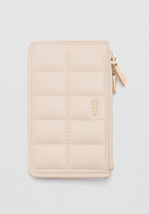 MANGO - Purse praline - natural