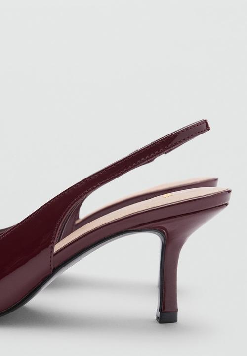 MANGO - Sunny heel - dark red