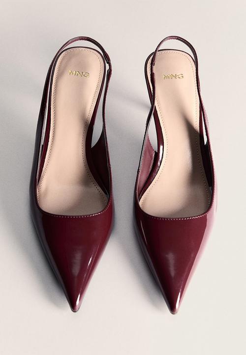 MANGO - Sunny heel - dark red
