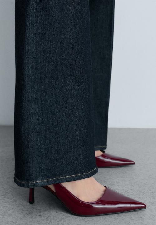 MANGO - Sunny heel - dark red