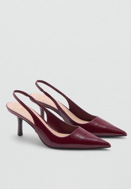 MANGO - Sunny heel - dark red