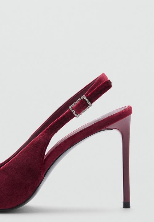 MANGO - Vanilla heel - red