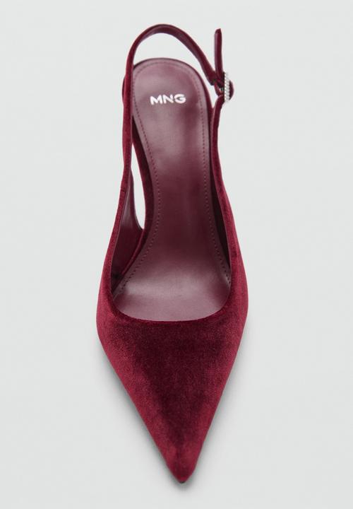 MANGO - Vanilla heel - red