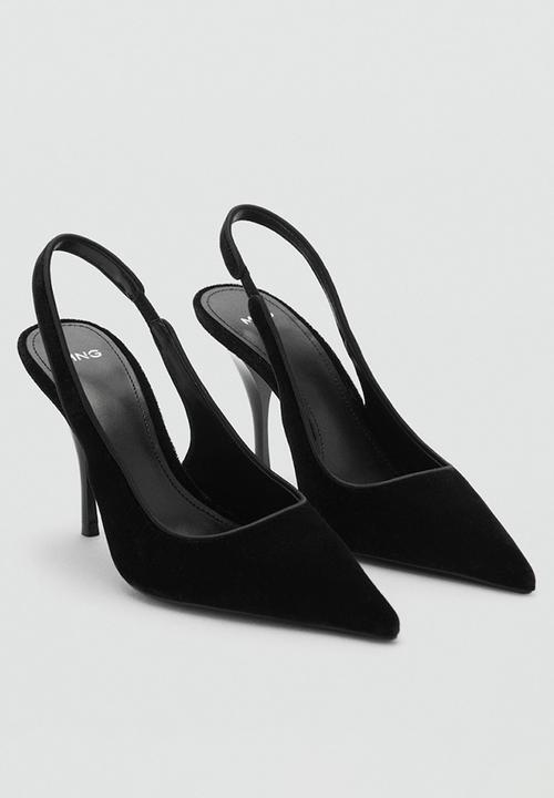 MANGO - Choconut heel - black