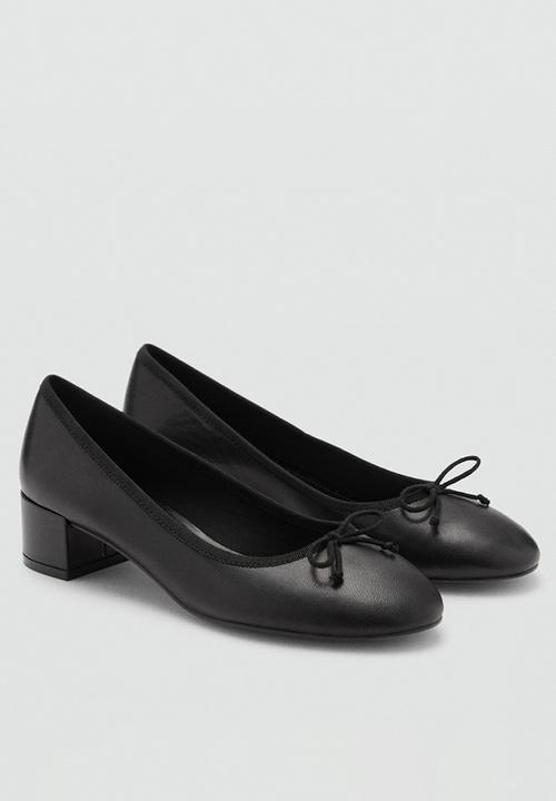 MANGO - Mer heel - black