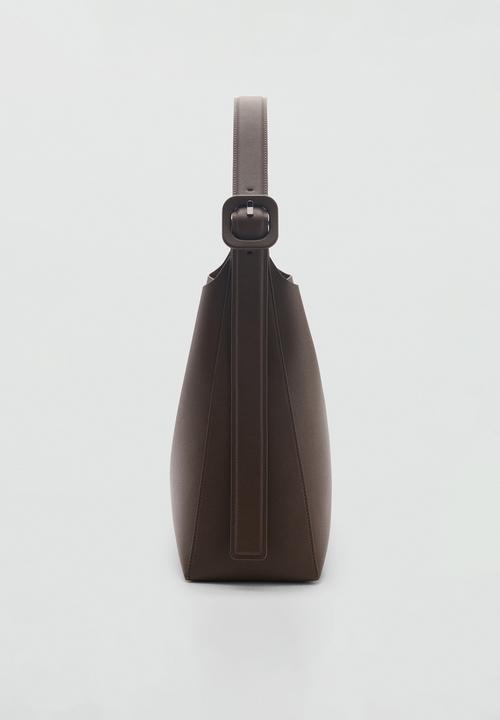 MANGO - Bag g winnie - dark brown