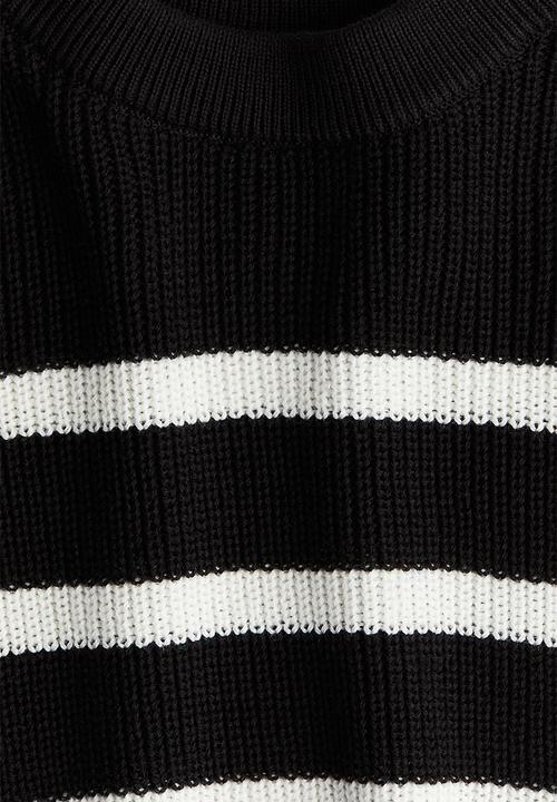 H&M - Rib-knit jumper - Black