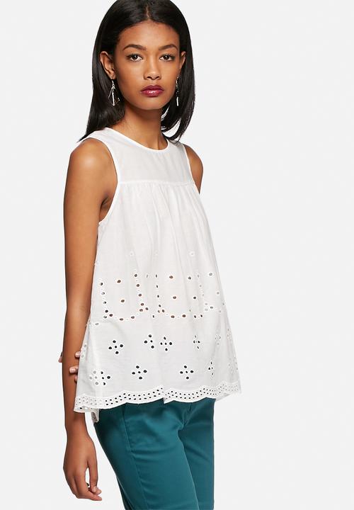 Vero Moda - Loui anglaise top