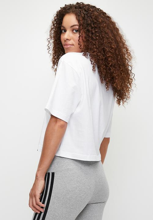 adidas Performance - Boyfriend Tee - White/Black