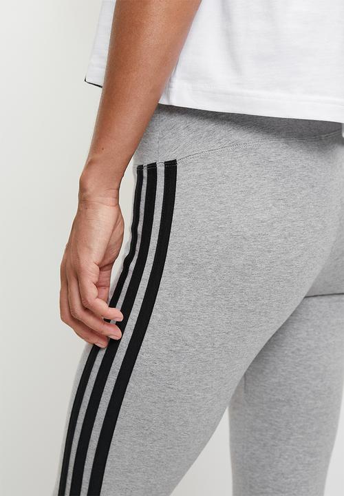 adidas Performance - W 3S Sj Leg - Medium Grey Heather/Black