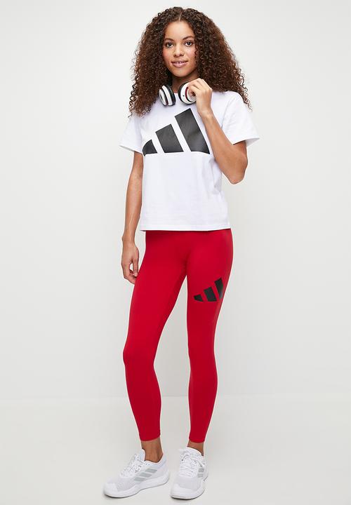 adidas Performance - W Bl Sj Leg 2 - Pure Ruby/Black