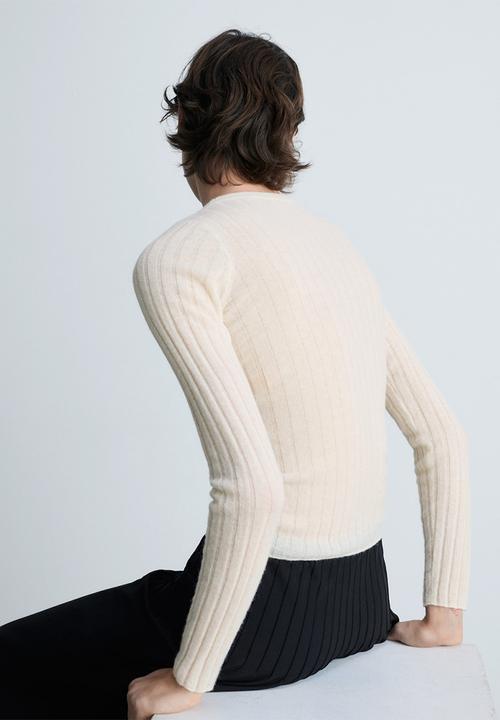 MANGO - Sweater gardenia - natural