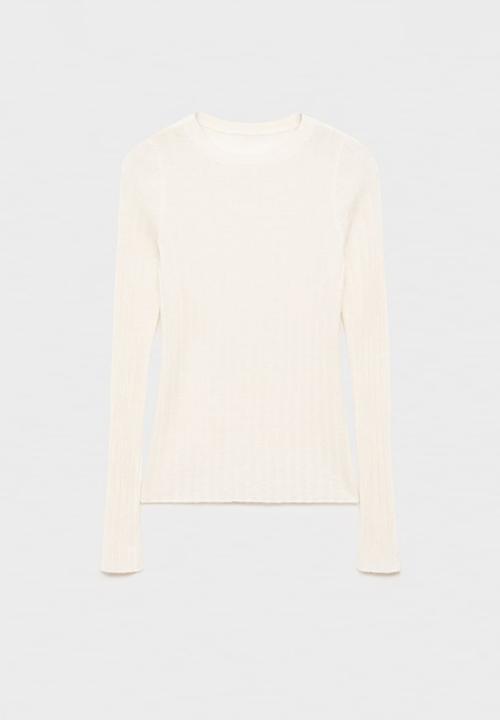 MANGO - Sweater gardenia - natural