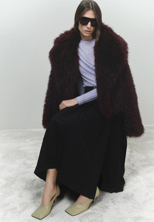 MANGO - Sweater gardenia - purple