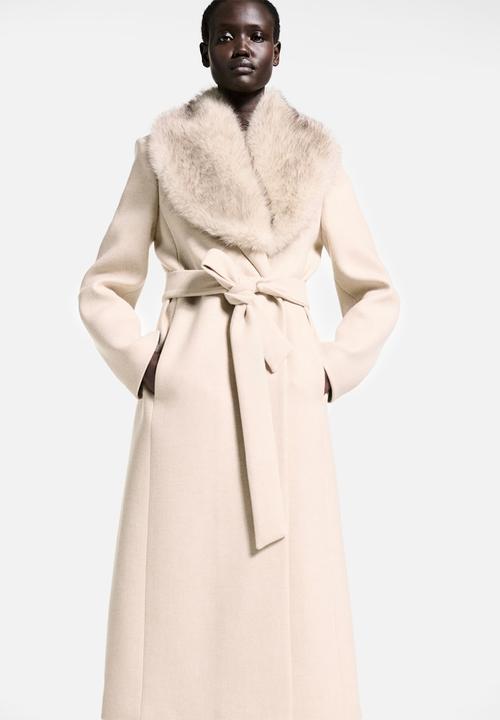 MANGO - Coat dolce - light/pastel gray