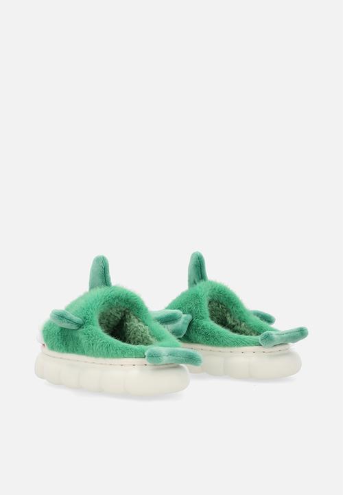 Pop Candy - Novelty slippers - green & white