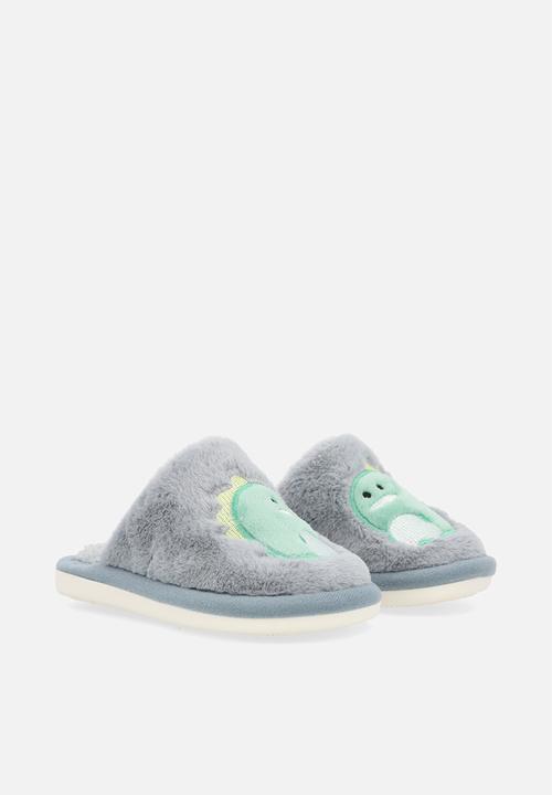 Pop Candy - Dino slippers - blue