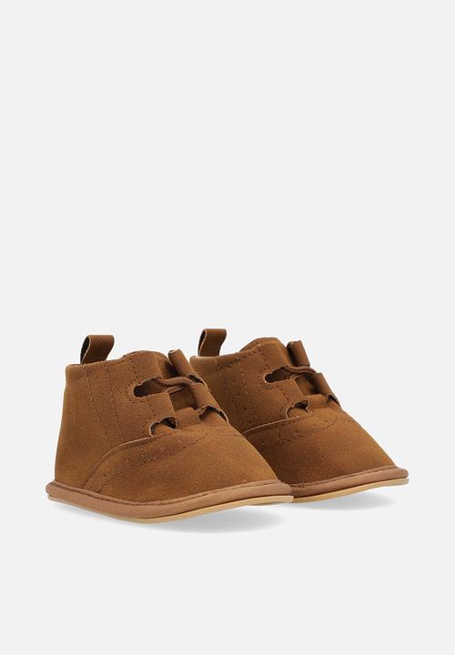 Pop Candy - Lace boots - brown