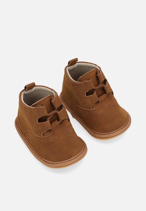 Pop Candy - Lace boots - brown