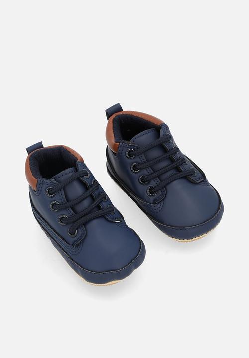 Pop Candy - Lace up boots - navy