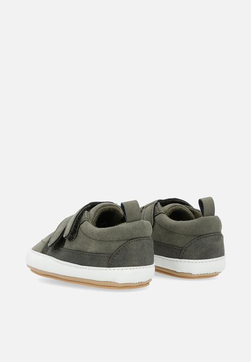 Pop Candy - Twin strap sneakers - olive green