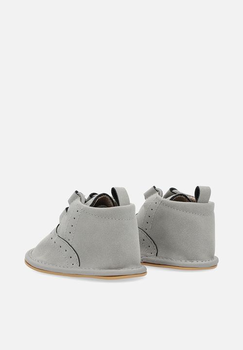 Pop Candy - Lace up boots - grey