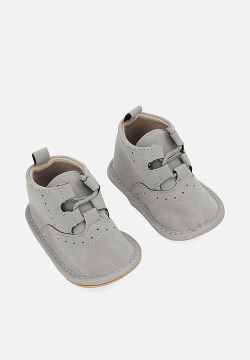 Pop Candy - Lace up boots - grey