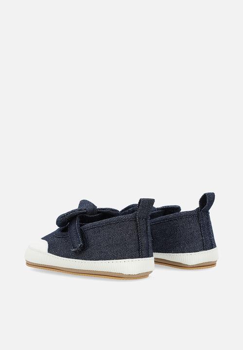 Pop Candy - Bow décor sneakers - navy blue