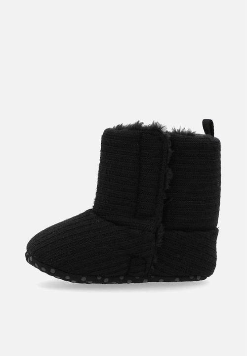Pop Candy - Shearling lined boots - black