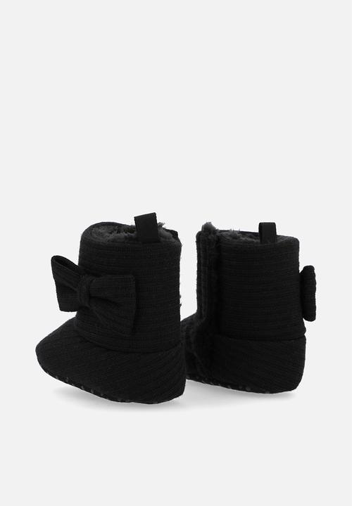 Pop Candy - Shearling lined boots - black