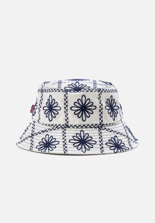Levi’s® - Woven denim bucket hat - jeans blue