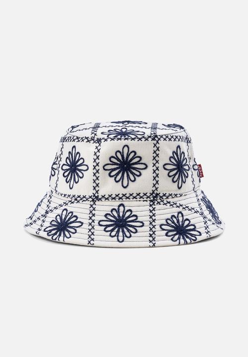 Levi’s® - Woven denim bucket hat - jeans blue