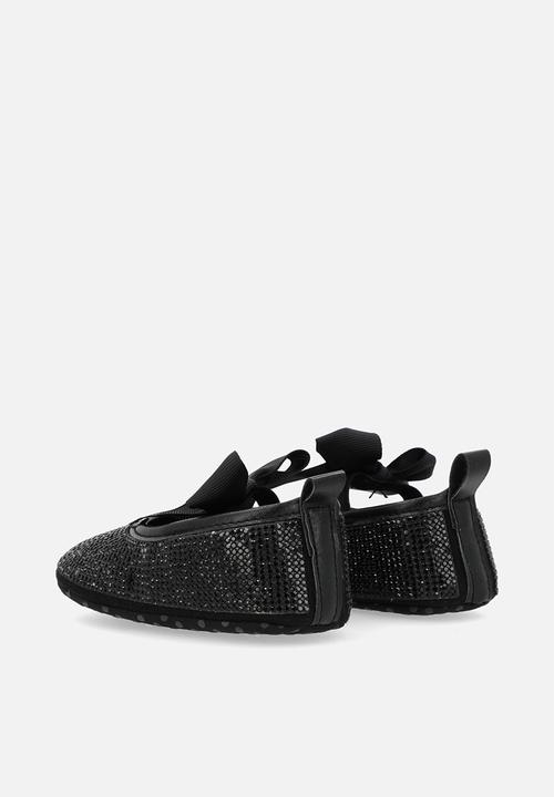 Pop Candy - Bow décor pumps - black