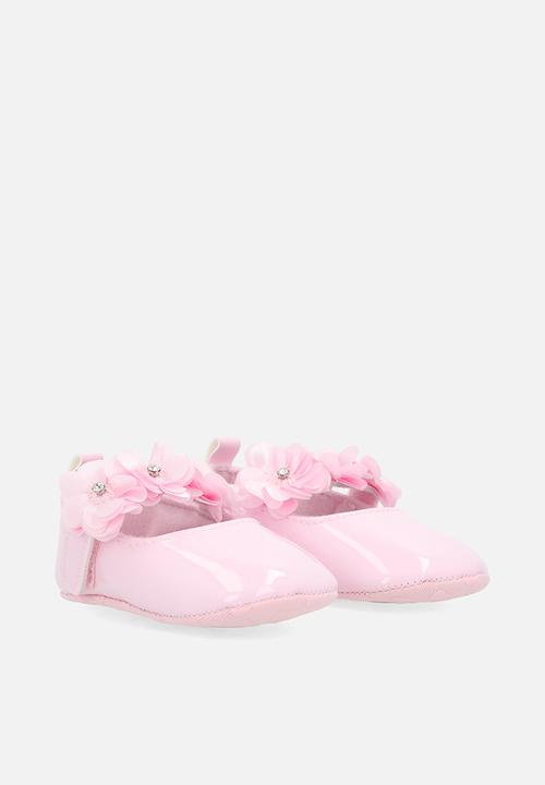 Pop Candy - Floral ballet pupms-pink