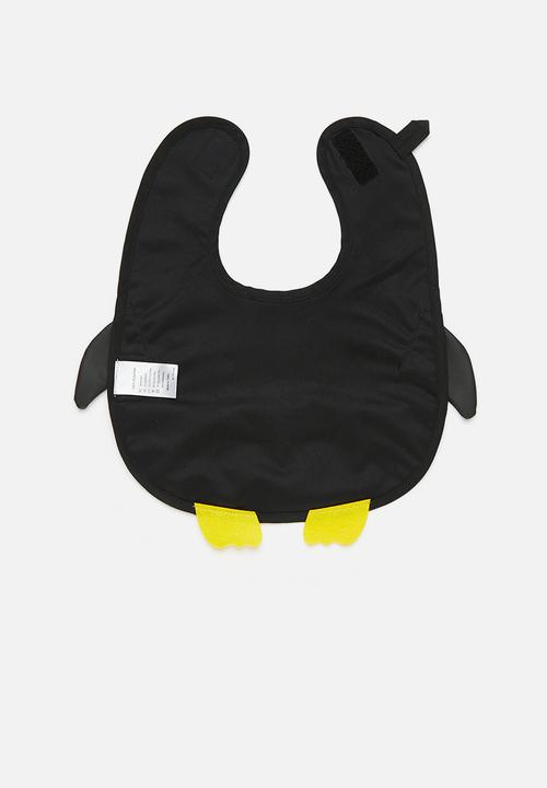 Pop Candy - Novelty penguin bib - black/white