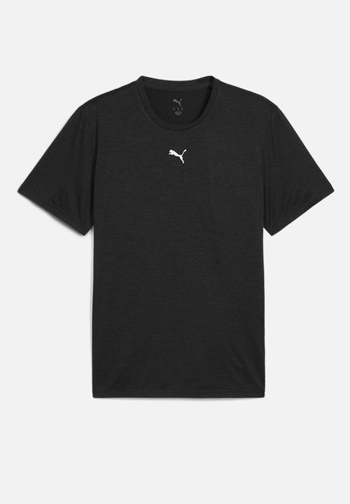 PUMA - M TAD Essentials Heather Cat Tee (CF small cat) - PUMA Black Heather
