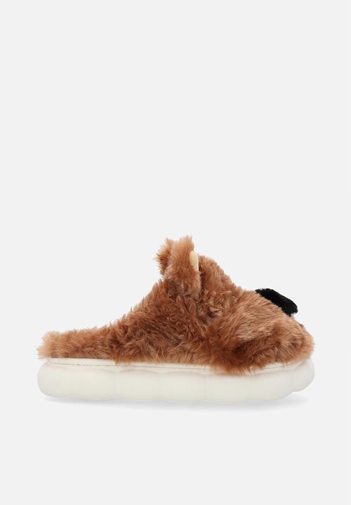 Pop Candy - Novelty slippers - brown