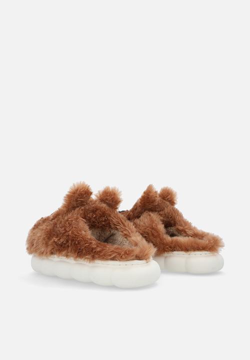 Pop Candy - Novelty slippers - brown