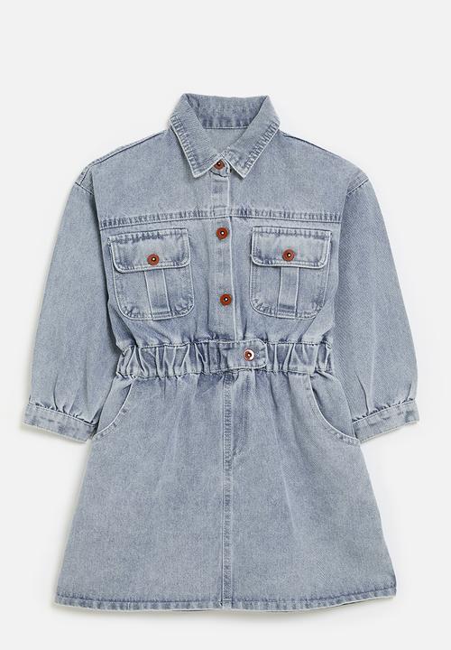 Pop Candy - Denim dress - blue