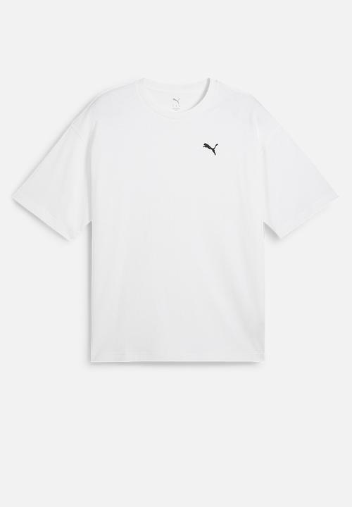 PUMA - WARDROBE ESS Oversized Tee - PUMA White